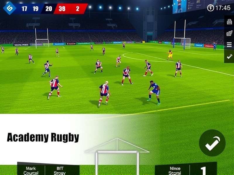 Academy Rugby Triumph Game Screenshot
